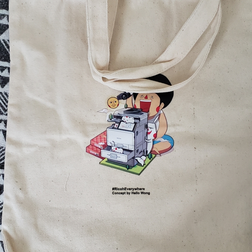 Canvas tote bag